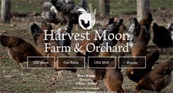 Desktop Screenshot of harvestmoonfarmandorchard.com